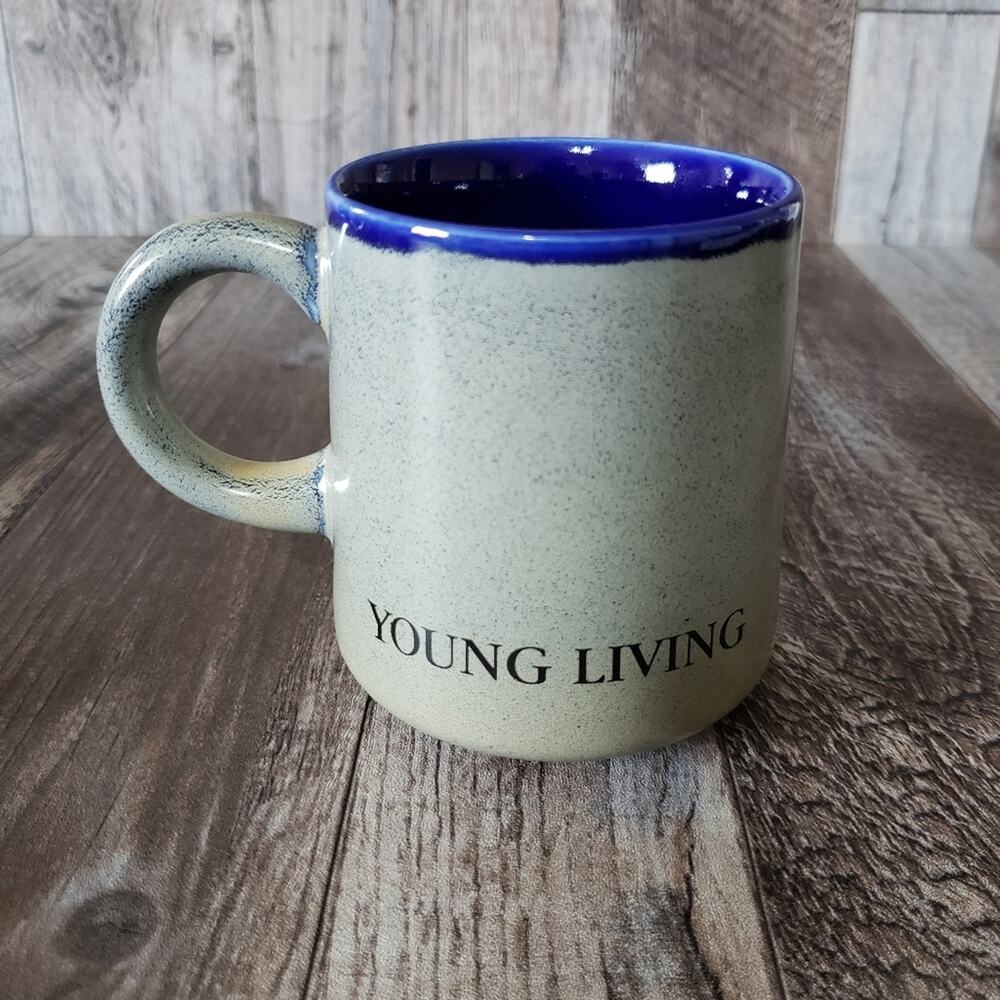 New Young Living Mug Stoneware Coffee Handmaid Gift Present Christmas Tea Cup - Picture 2 of 6